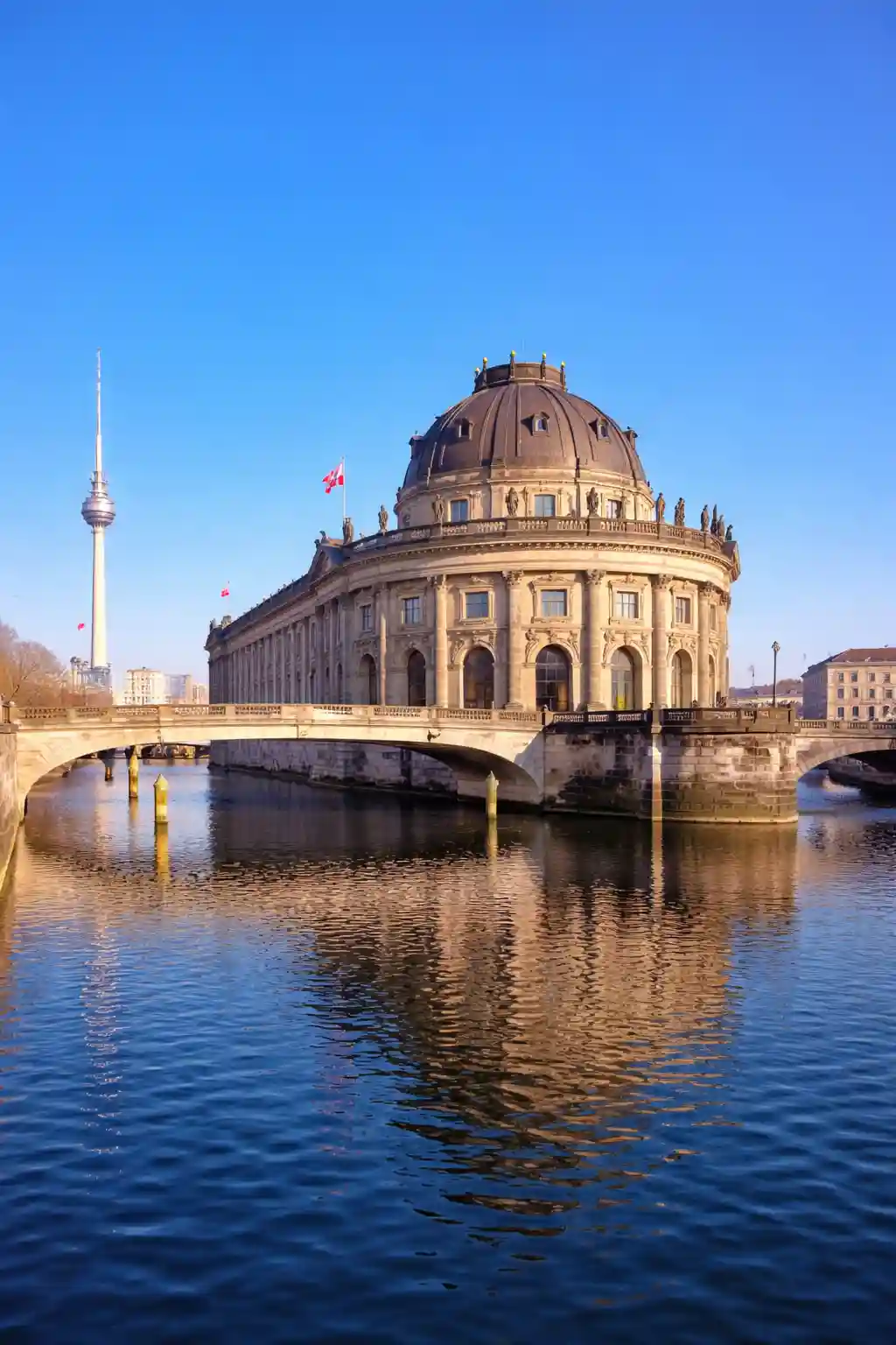 Bode Museum on Museum Island in Berlin