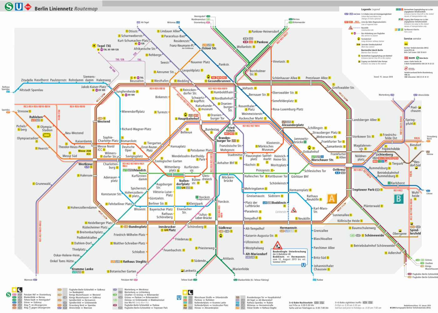 Metro Map Berlin