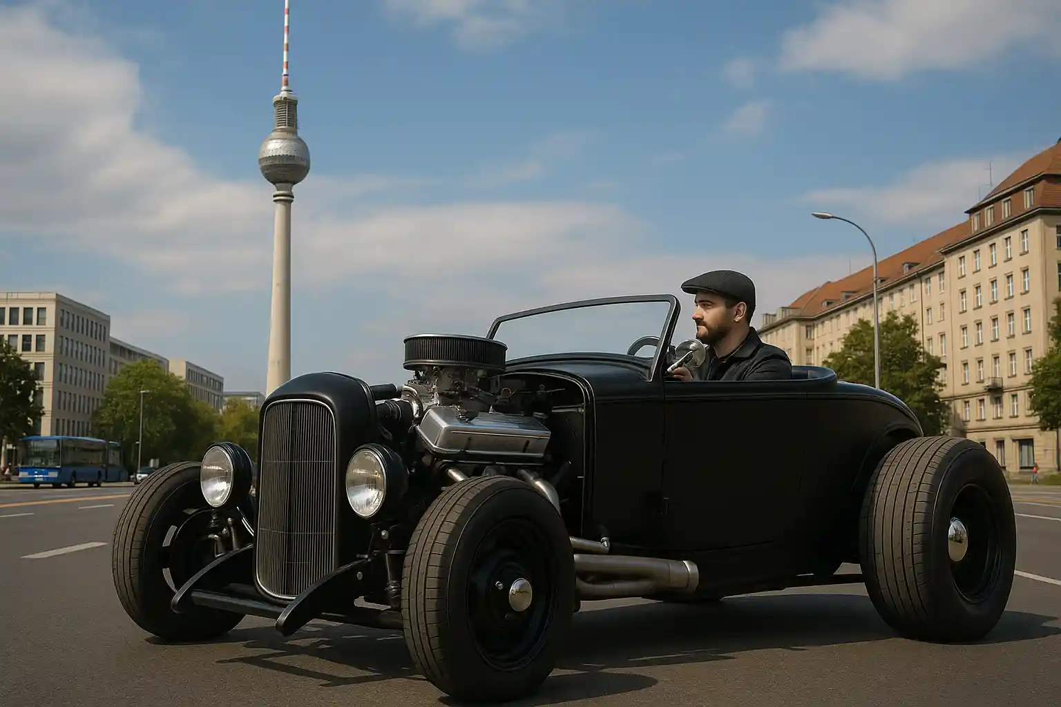 Hot Rod Tour Berlin – Driving Experience