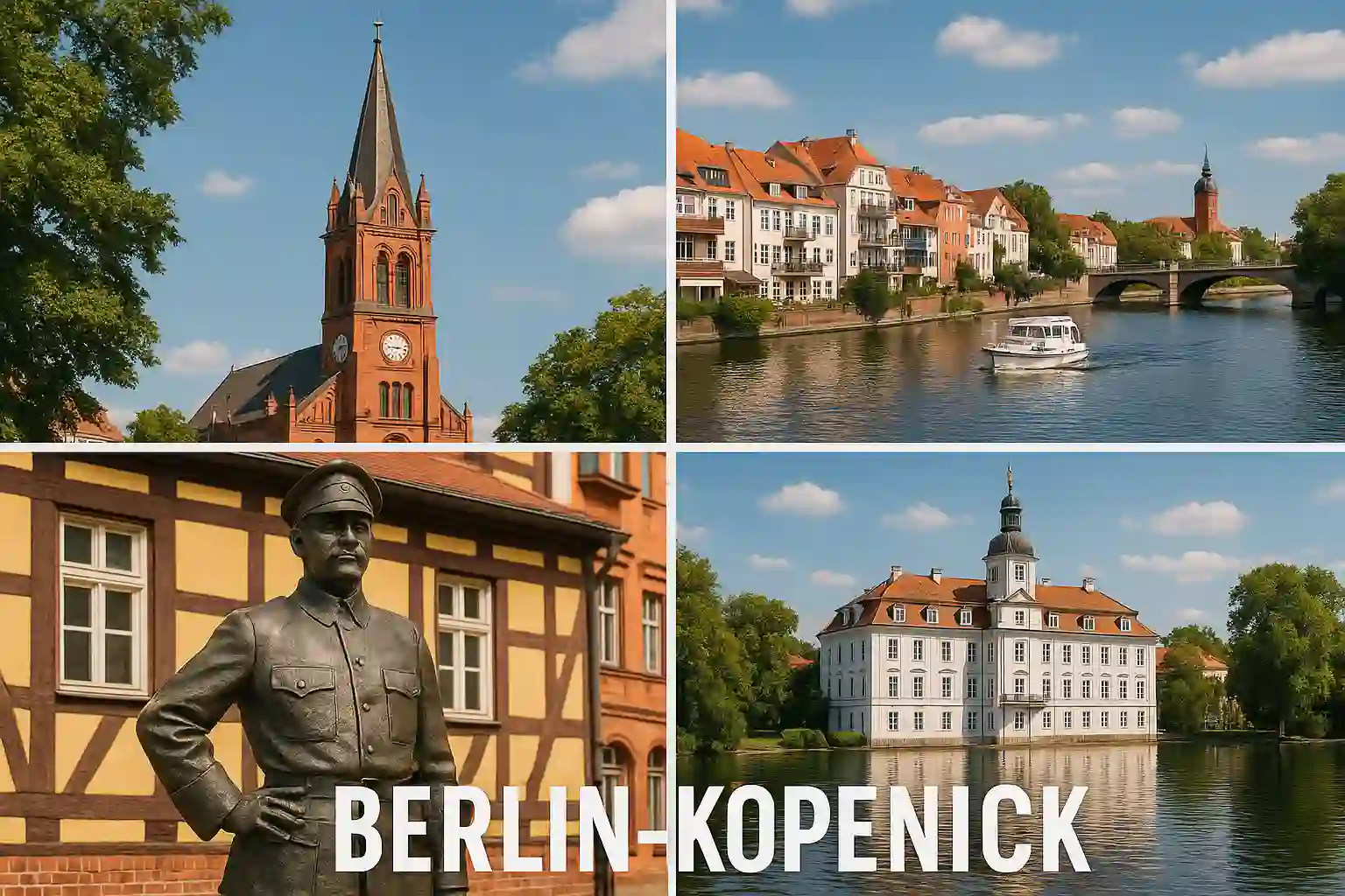 Köpenick Old Town with baroque palace, rivers, and lakeside atmosphere