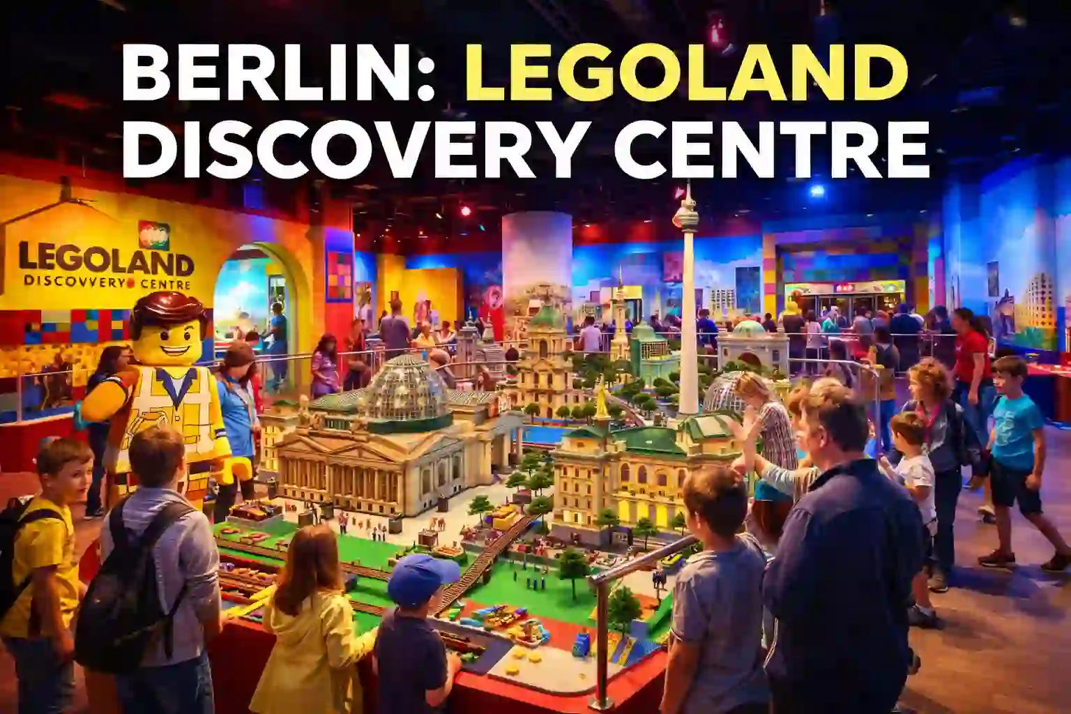 LEGOLAND Discovery Centre Berlin – entry ticket for indoor LEGO attractions and family fun