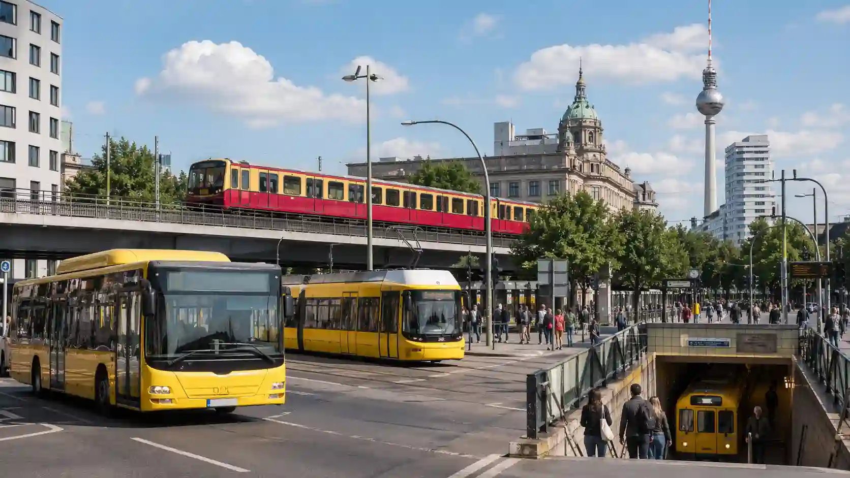 Berlin Transportation Guide – U-Bahn, S-Bahn, bus, tram and getting to Berlin by plane and train